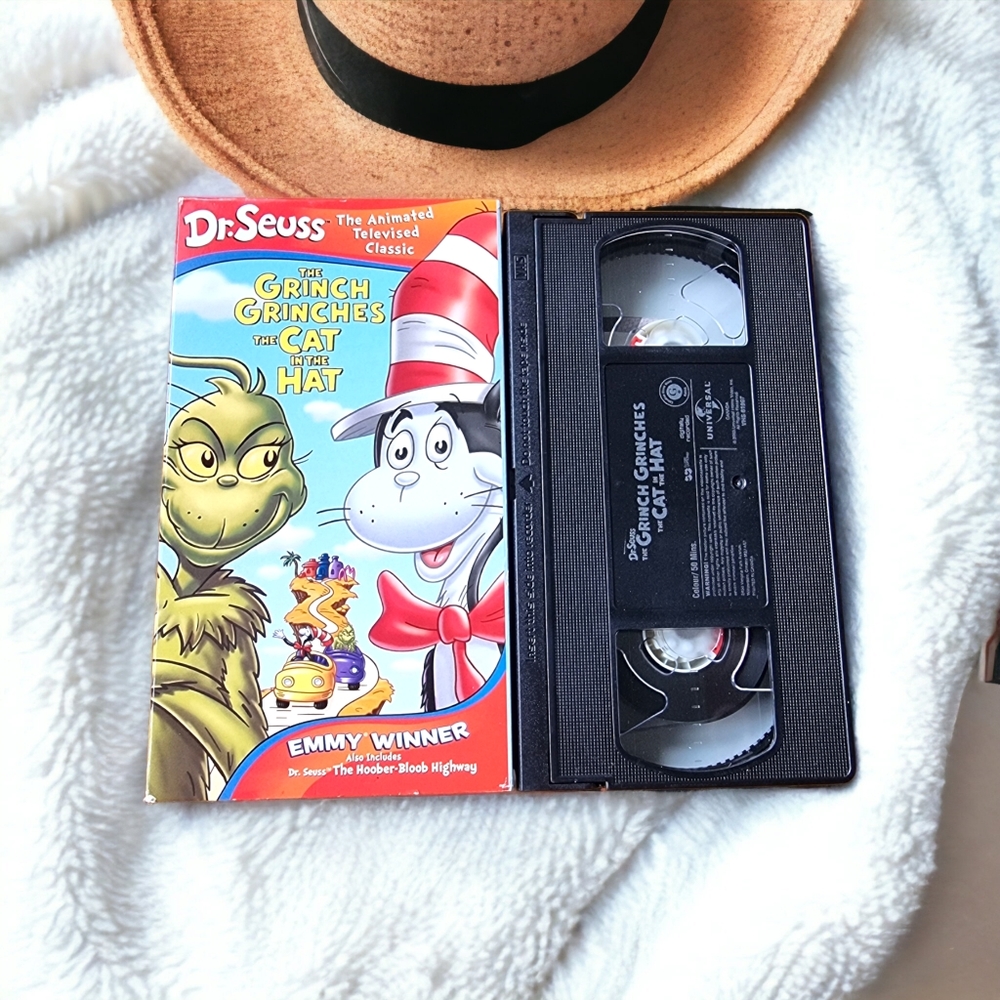 Dr. Seuss The Grinch Grinches The Cat in the Hat VHS